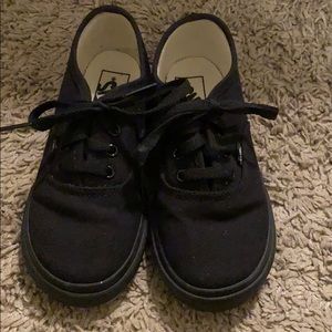 black Vans